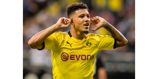 Jadon Sancho konečně oblékl dres Manchesteru United